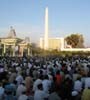Warga Muhammadiyah Padati Salat Id di Tugu Pahlawan 